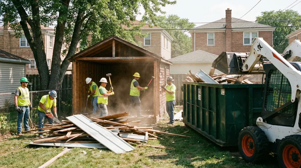 Demolition service in Chicagoland